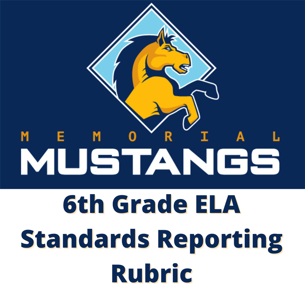 6th Grade ELA Rubrics Report Cards